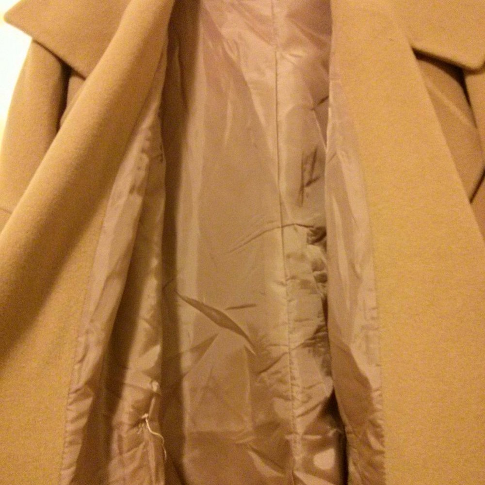 Timeless Camel Car Coat - Wool Blend - Picture 6 of 16